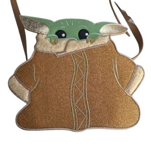 Danielle Nicole x Star Wars x Disney Tan The Child Species Unknown Crossbody Bag - Picture 3 of 7